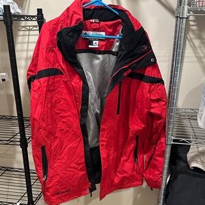 Columbia Men's Red Ski Jacket